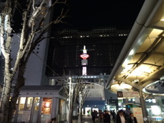 京都駅の風景
