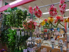 忙しい店員さん
