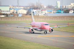 札幌丘珠空港　ジェット機初飛来！