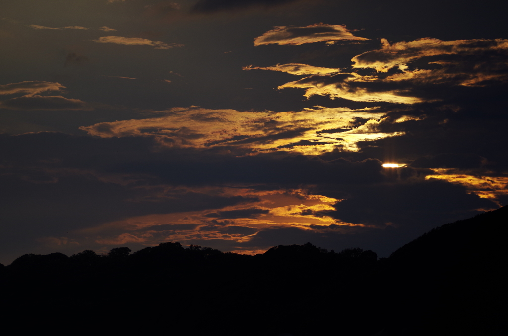 逗子の夕日