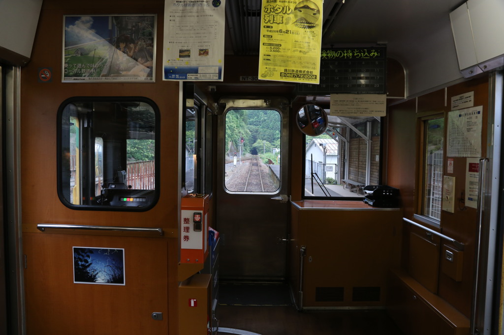 錦川清流鉄道 ホタル列車は本日 21日運行