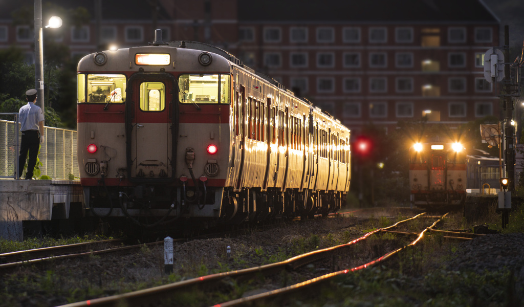 国鉄色列車が通ります　もうすぐ引退　の頃