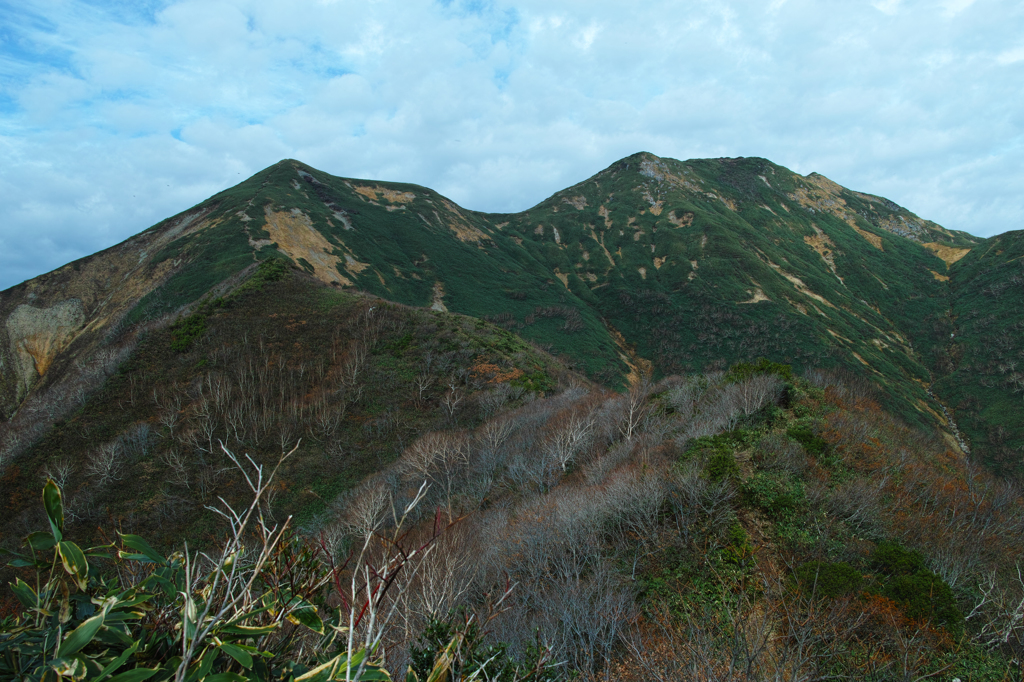 谷川連峰・笠ヶ岳