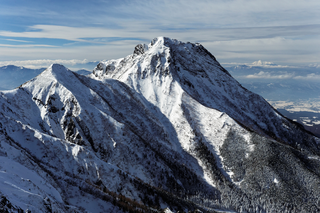 阿弥陀岳2805ｍ