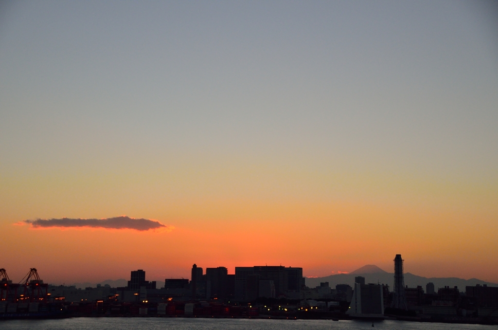 夕暮れ時