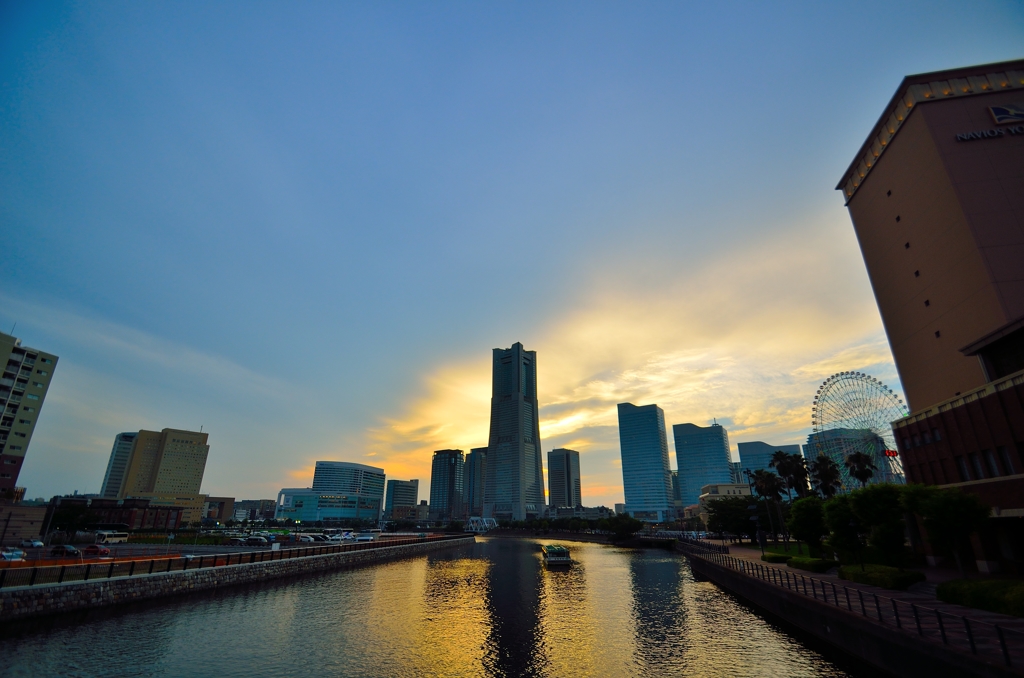 横浜の中心