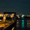 埠頭の夜景