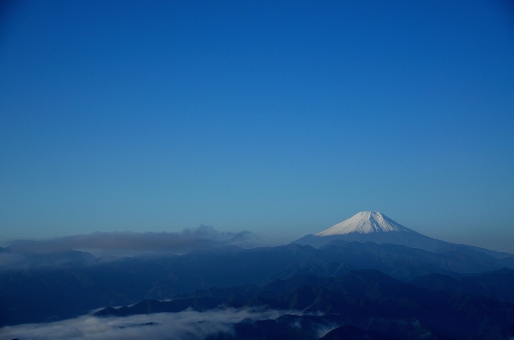 中空の富士