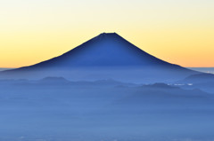 甘利山から