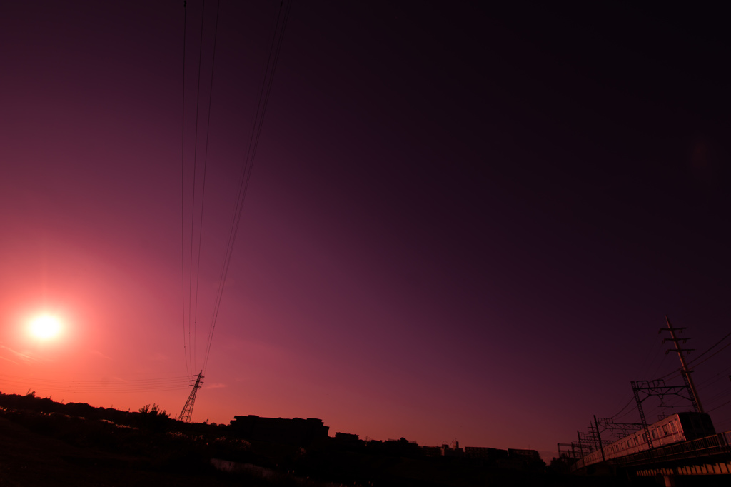 夕焼け空
