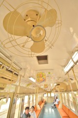 小湊鐡道の車内