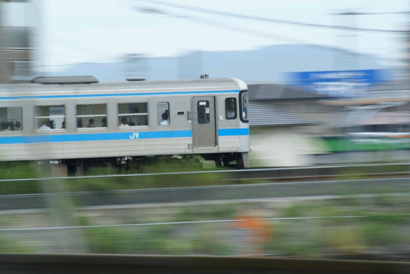 流し撮りの練習