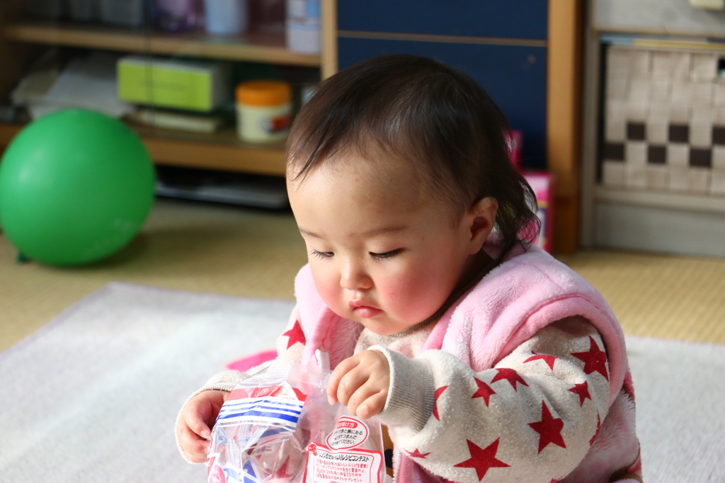 お菓子発見
