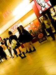 ATM女子高生