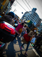 いそげいそげー電車が来ちゃうぞ！！