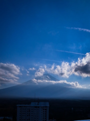 雲富士山