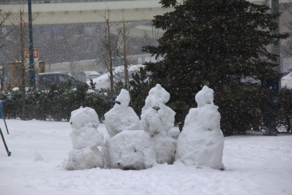 後ろの4人は家族として、前の○はなんだ？