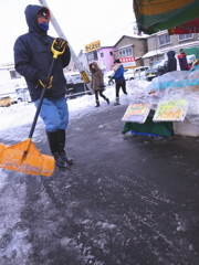 雪かき