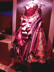 着物生地のドレス