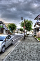 商人の町なみ