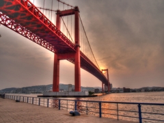 若戸大橋夕景