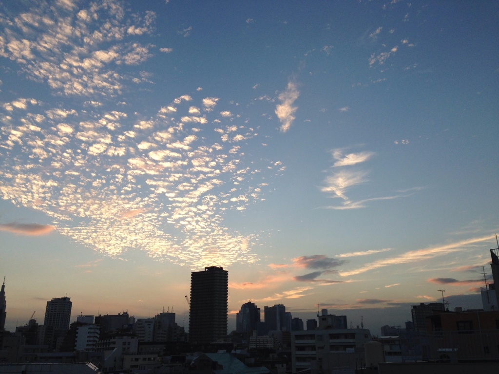 変な雲