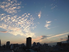 変な雲