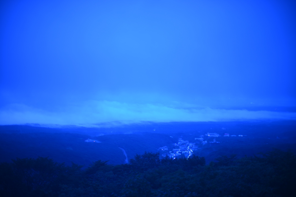 Morning on a rainy day　