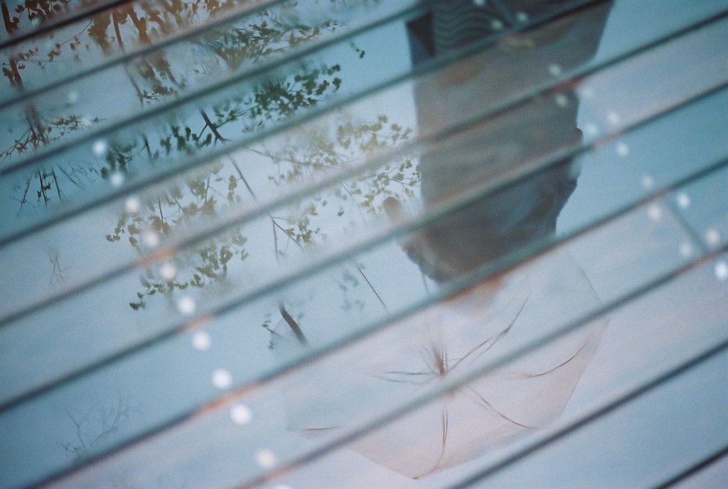Rainy mirror