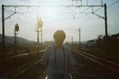 at dusk