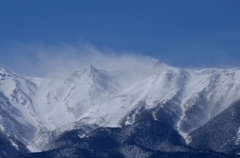 冬の御岳山頂