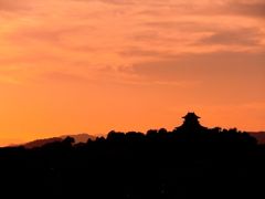 夕空の城