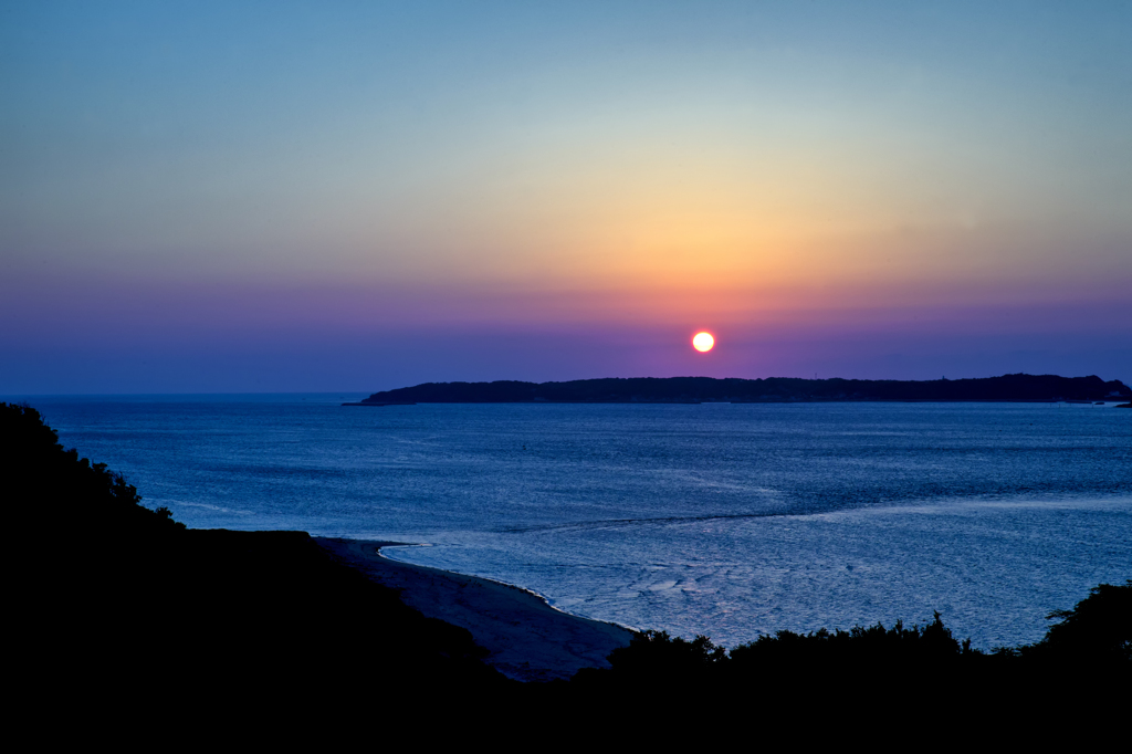 『COLORS OF THE SUNSET 角島』