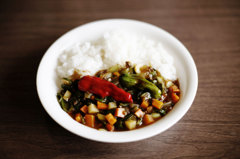 野菜コリコリカレー
