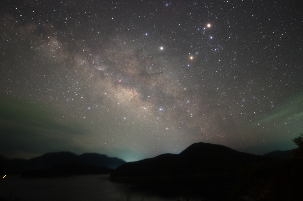 夜明け前の天の川Ⅱ