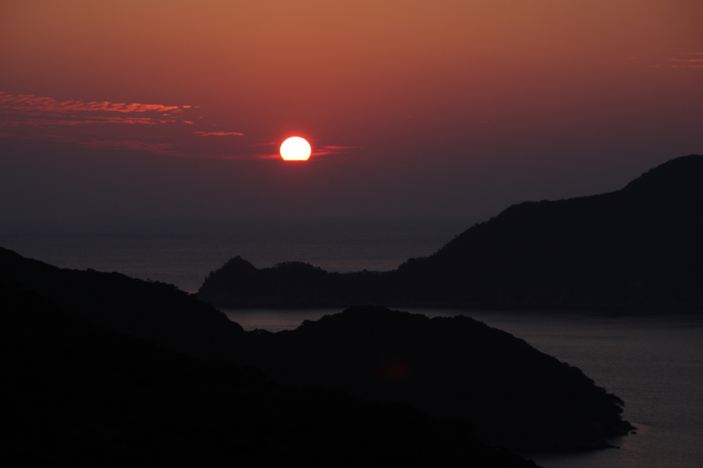 島の夕陽Ⅱ