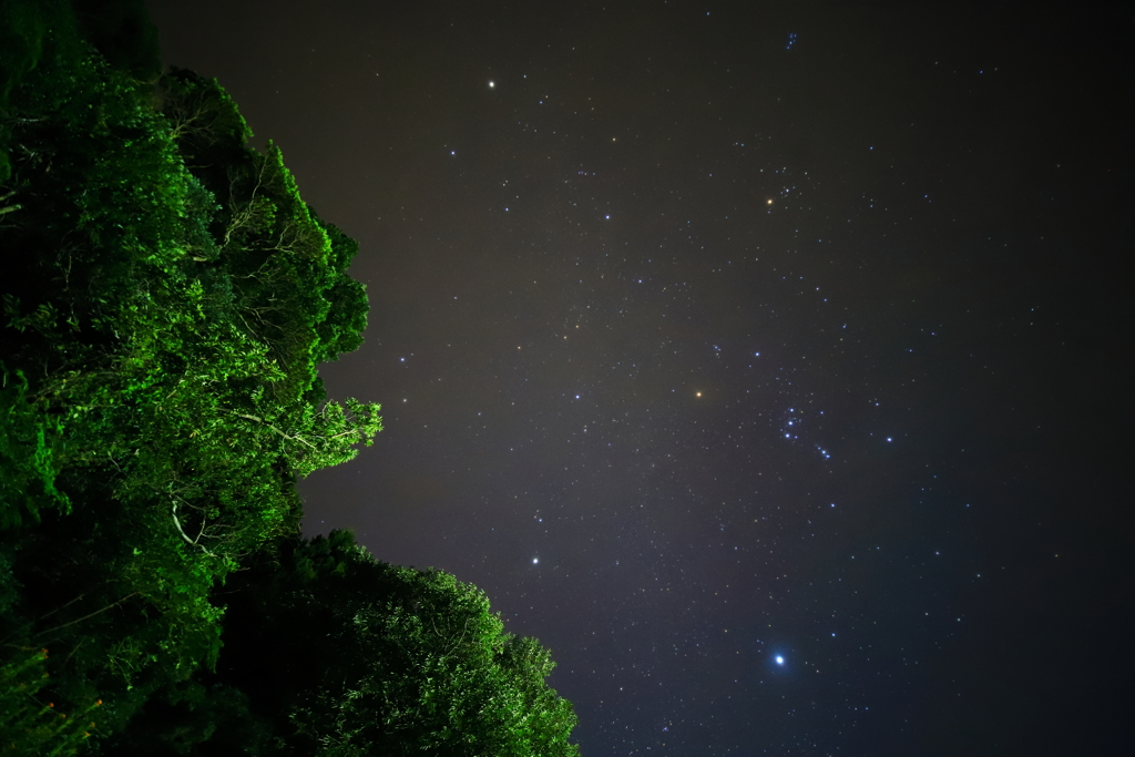 １０月（未明）最初の星空Ⅱ