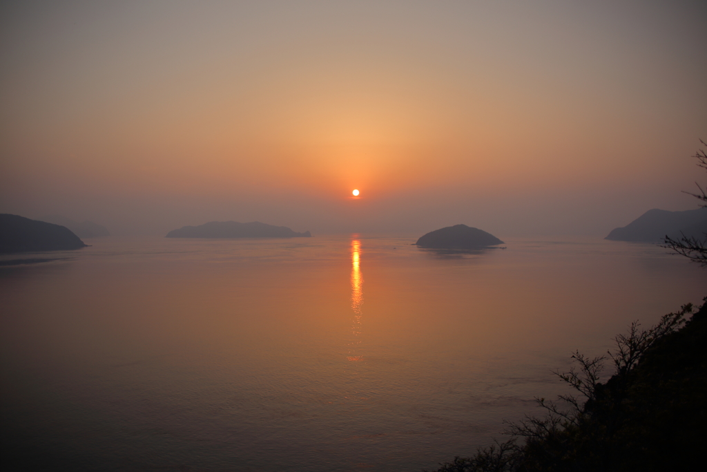 西の島の落日　ⅱ