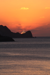 島の夕陽Ⅴ