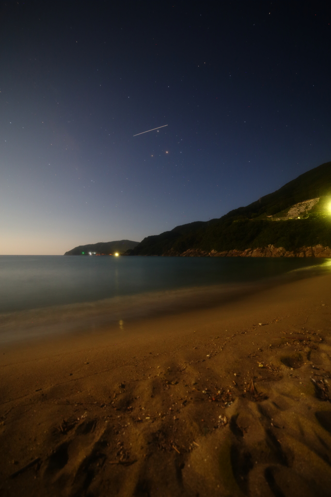 月夜の海水浴場Ⅱ
