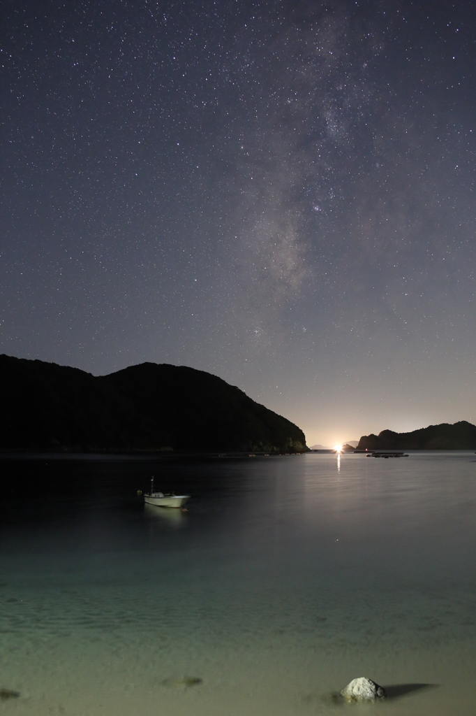 星ふる砂浜