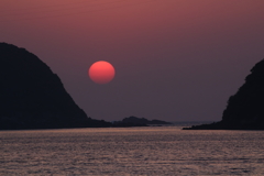 海峡の夕陽Ⅲ