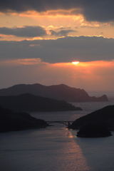 島の夕暮れ　ⅲ