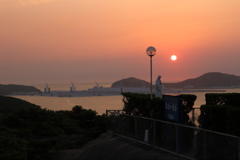 島の夕陽Ⅱ