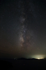 米山展望台の西東そして南空Ⅶ