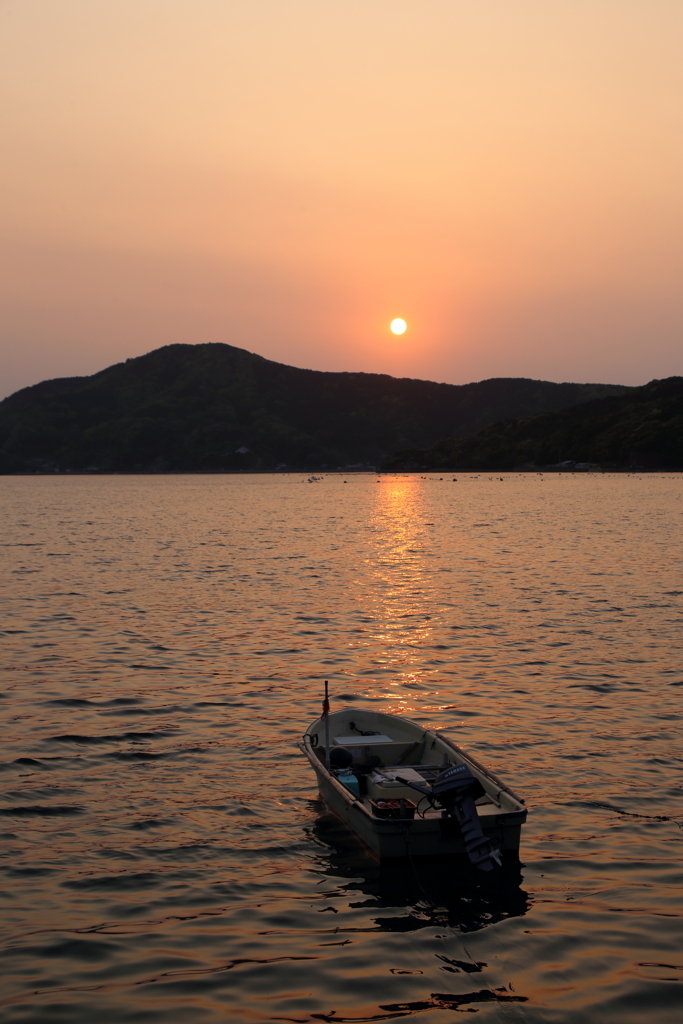 国道沿いに夕陽を追って　ⅲ