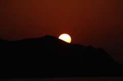 島の夕陽Ⅲ