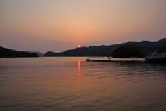 国道沿いに夕陽を追って　ⅳ
