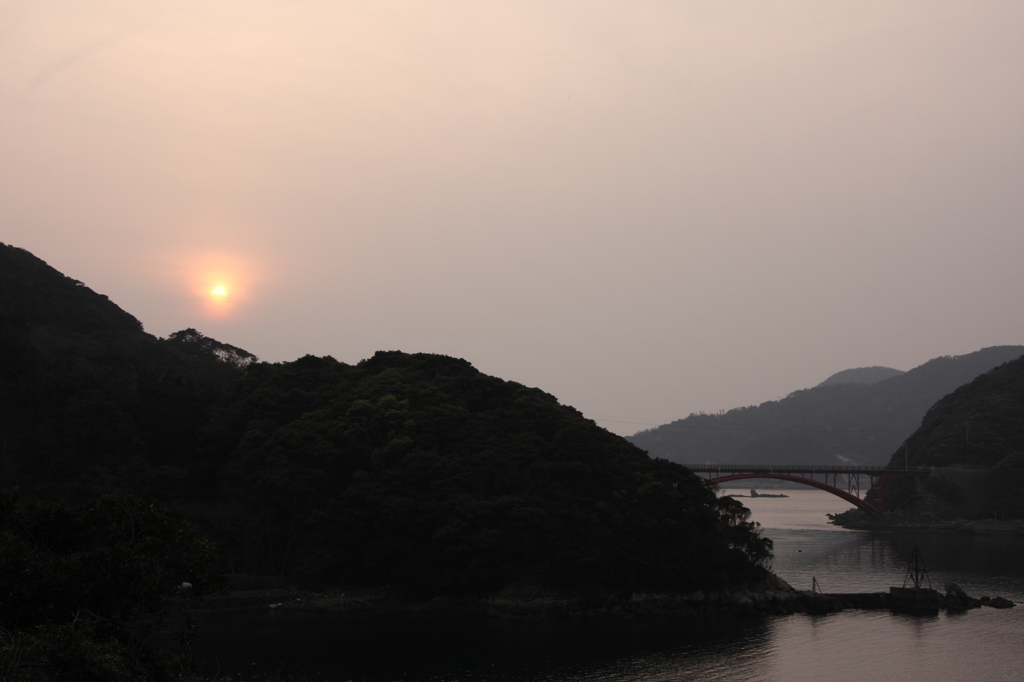朧な夕陽Ⅱ