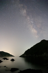 初秋の天の川